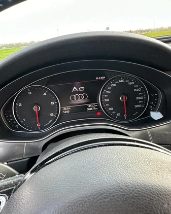 Audi A6 cena 77500 przebieg: 304500, rok produkcji 2014 z Olkusz małe 301
